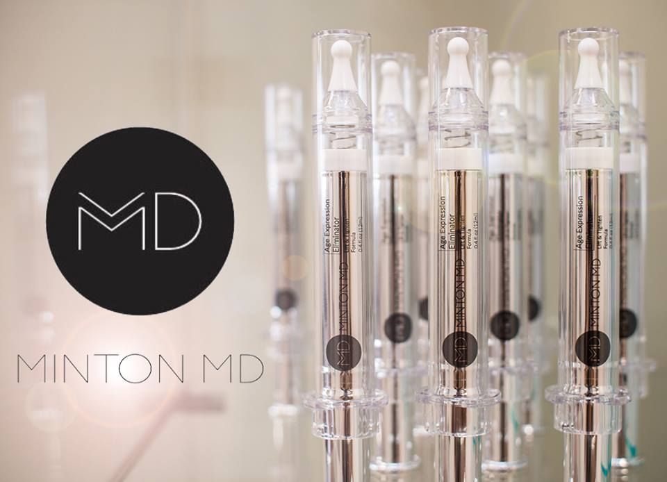 Minton MD skin care line products